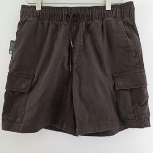RSQ Mens Washed Pull On Cargo Shorts Sz Small